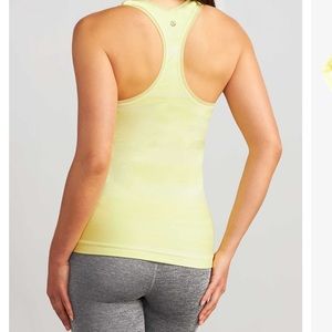 Stori intro shelf tank texture wash icy lemon yellow size 4
